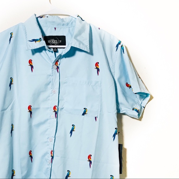 BROOKLYN STANDARD Other - BROOKLYN STANDARD | NOVELTY PARROT PRINTED OXFORD